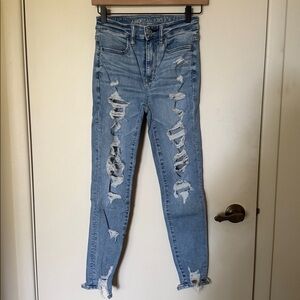 American Eagle Outfitters Light Blue Denim